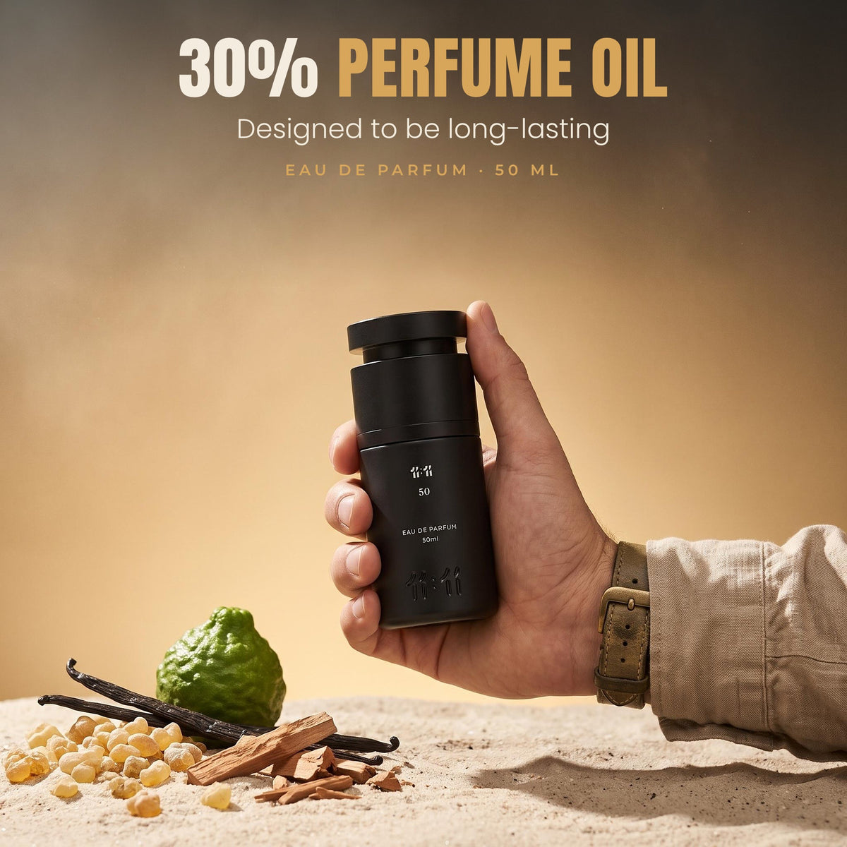 11:11 50 Eau de Parfum 50 ml with 30% perfume oil, designed to be long-lasting