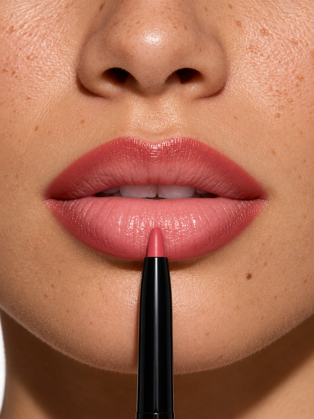 Lip Liner shade 201 being applied