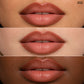 Lip Liner shade 202 on three skin tones