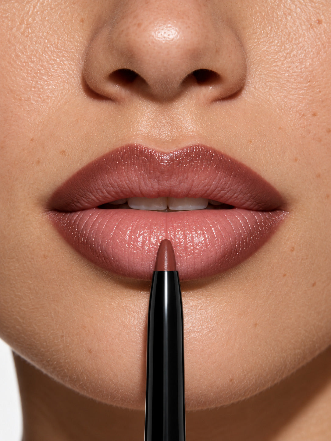 Lip Liner shade 203 being applied