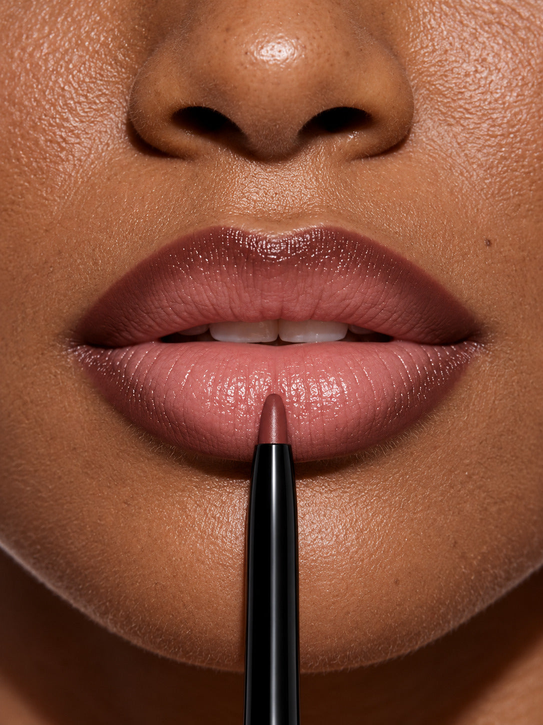Lip Liner shade 208 being applied