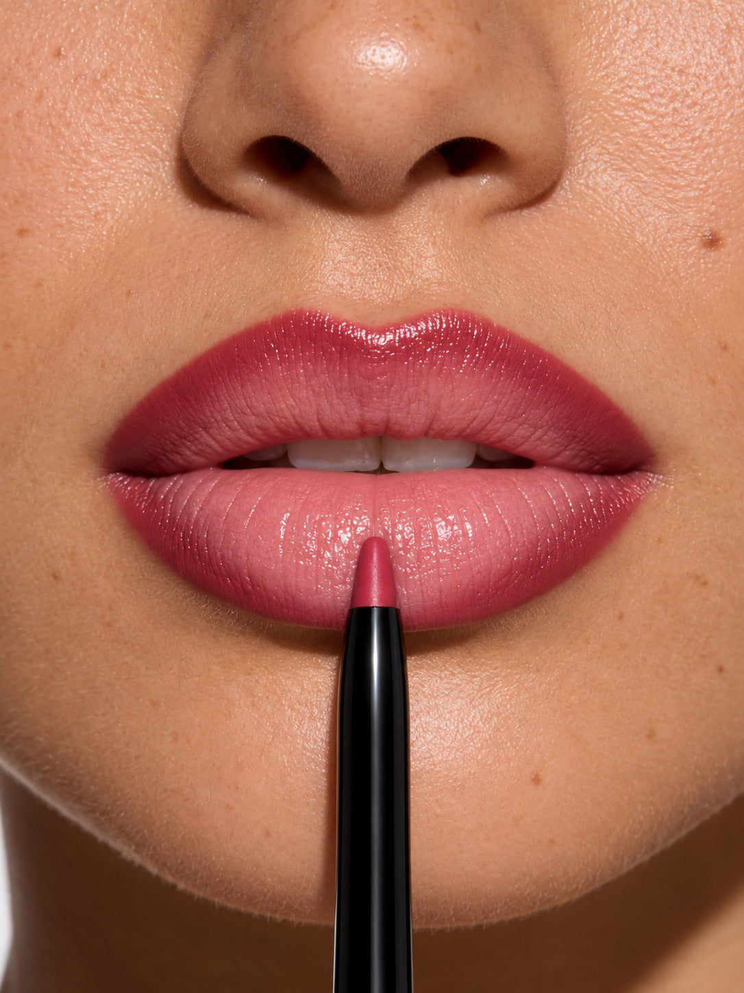 Lip Liner shade 209 being applied