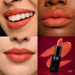 Velvet Matte Lipstick shade 204 on lips