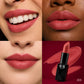 Velvet Matte Lipstick shade 205 on lips