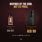 11:11 Red Tobacco 50 ml at AED 99 vs the original 120 ml at AED 427