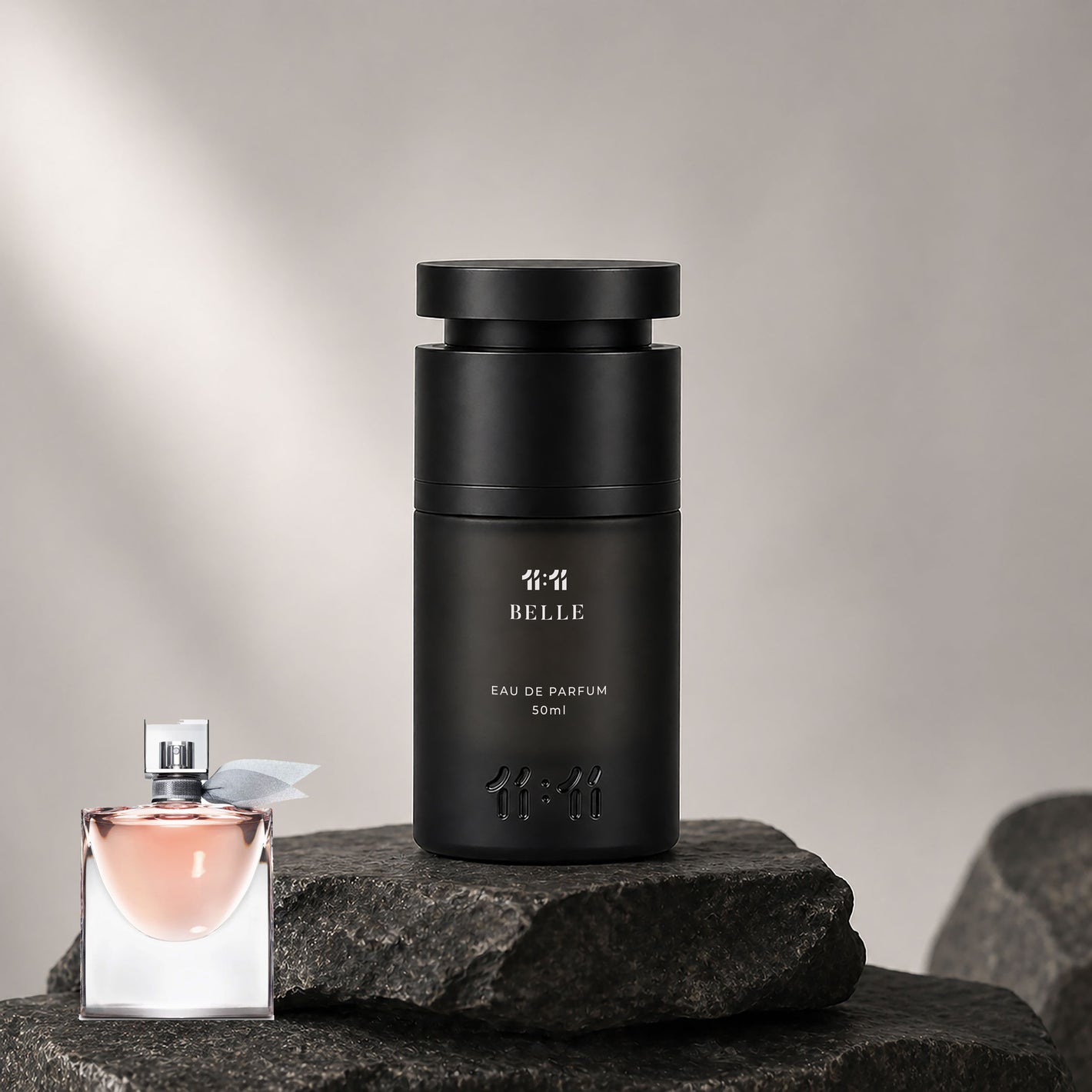 11 11 Belle Eau de Parfum 50ml — Gourmand women's perfume in matte black bottle | 11:11 Perfume UAE