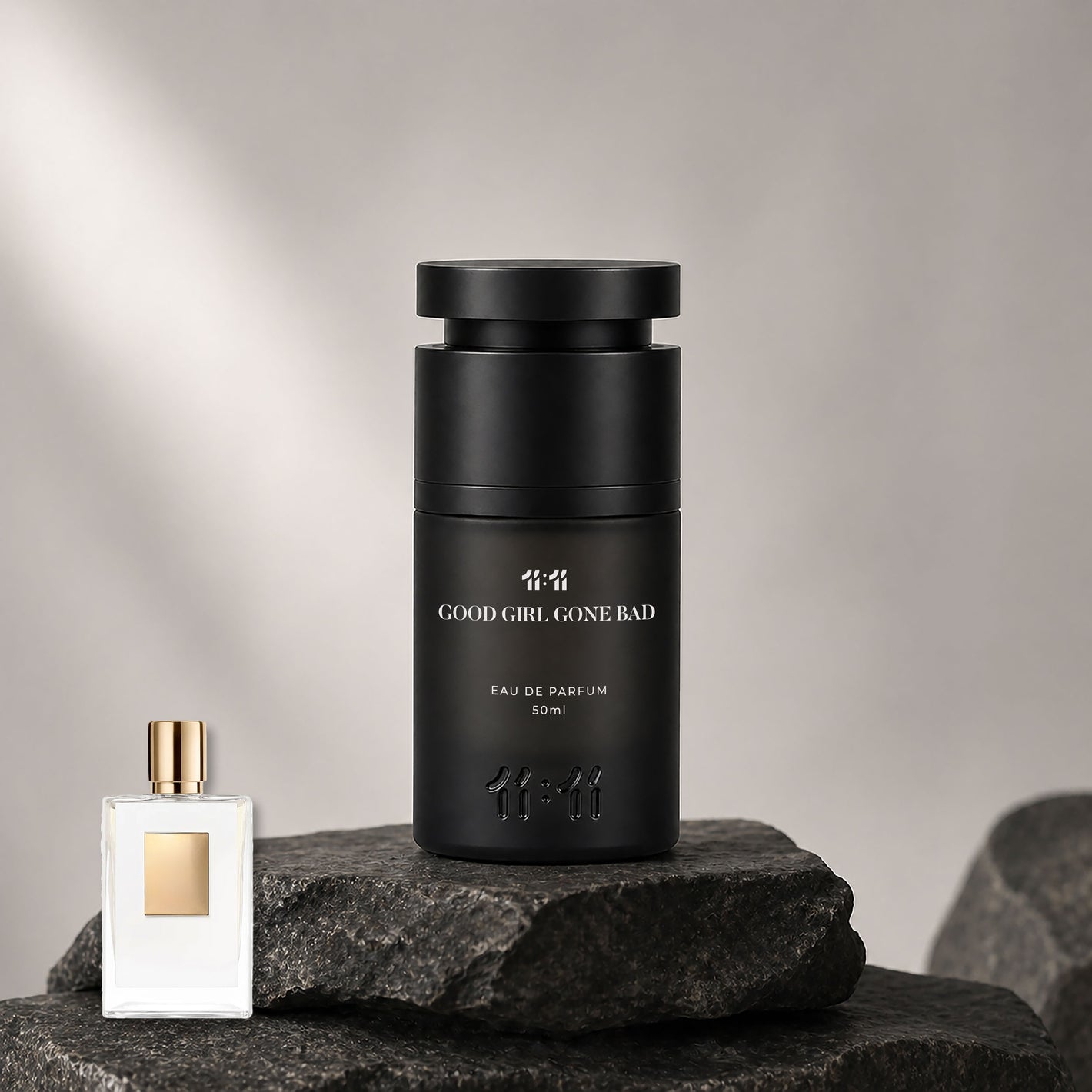 11 11 Good Girl Gone Bad Eau de Parfum 50ml — Floral women's perfume in matte black bottle | 11:11 Perfume UAE