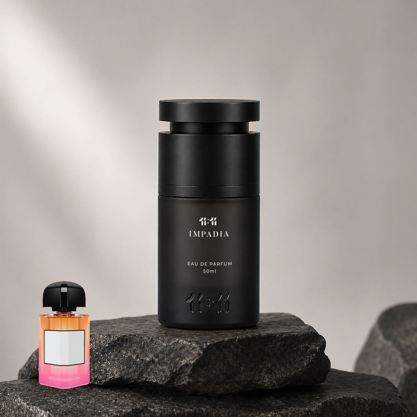 11 11 Impadia Eau de Parfum 50ml — Floral Fruity Gourmand women's perfume in matte black bottle | 11:11 Perfume UAE
