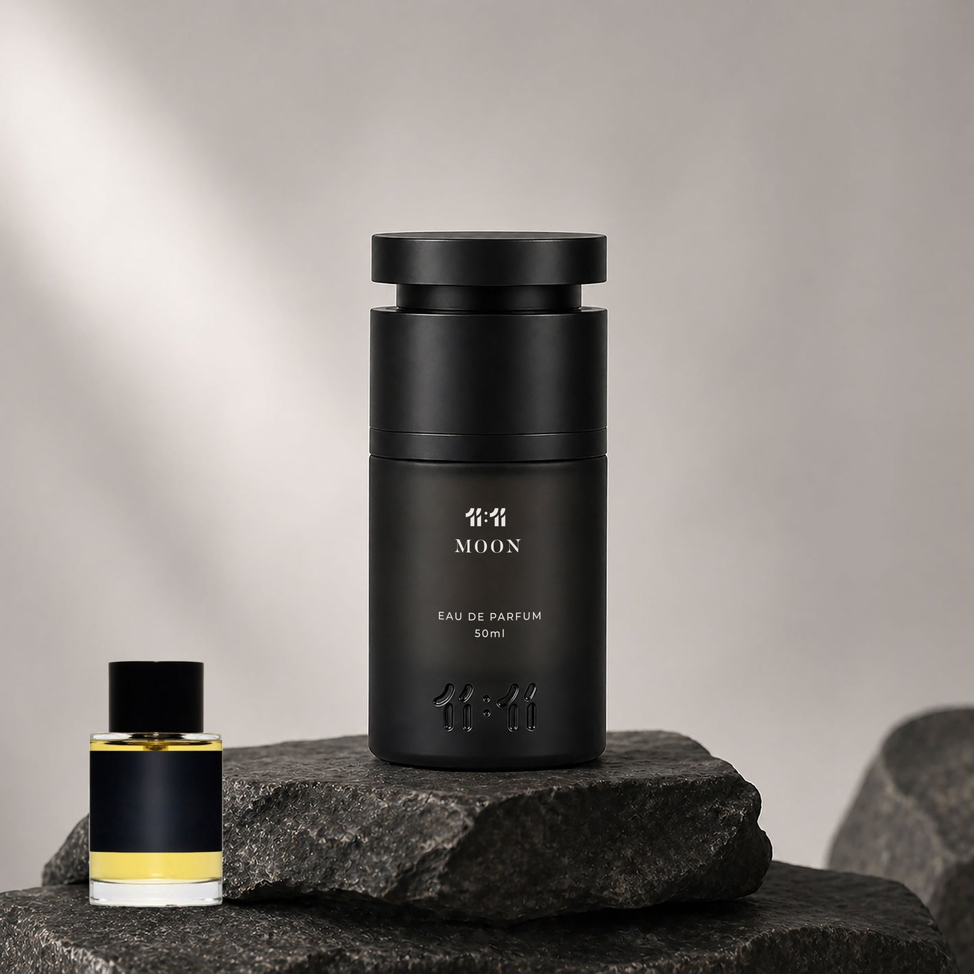 11 11 Moon Eau de Parfum 50ml — Warm and Spicy unisex perfume in matte black bottle | 11:11 Perfume UAE