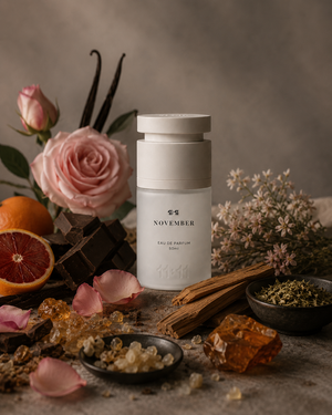 11 11 November EDP 50ml — Red Fruits, Citrus, Rose women's fragrance bottle