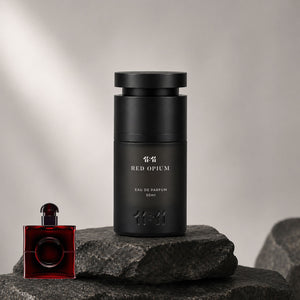 11 11 Red Opium Eau de Parfum 50ml — Oriental Gourmand unisex perfume in matte black bottle | 11:11 Perfume UAE