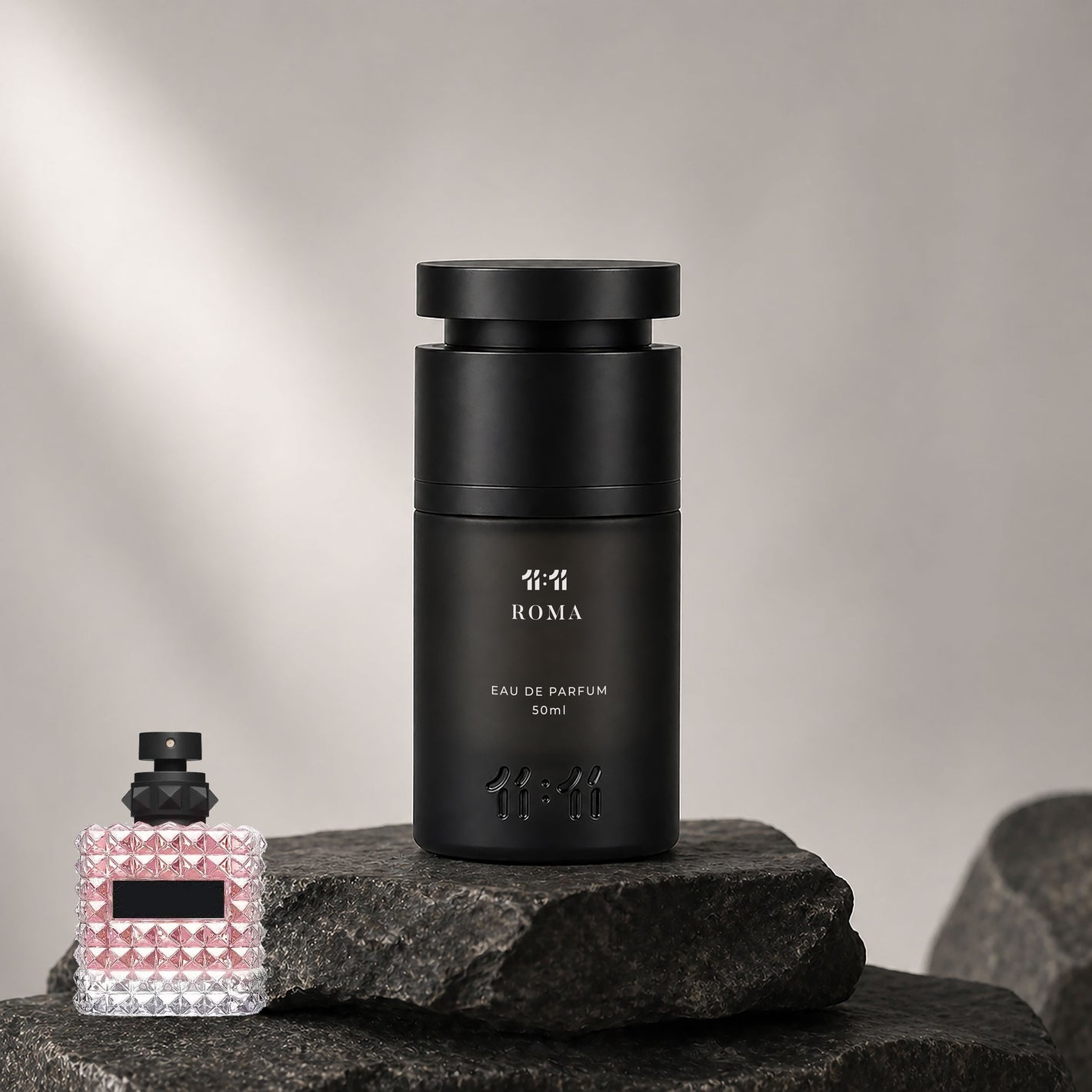 11 11 Roma Eau de Parfum 50ml — Oriental Floral women's perfume in matte black bottle | 11:11 Perfume UAE