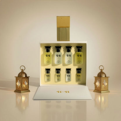 11 11 White Diamond for Women Luxury Gift Set — 4 full-size + 4 travel-size women's perfumes | 11:11 Perfume UAE